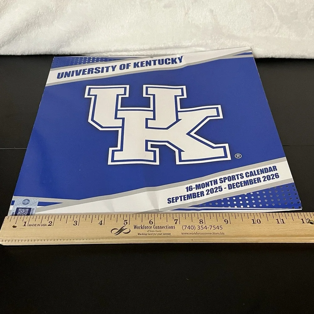 University Of Kentucky Calendar Wildcats Football 16 Month 12